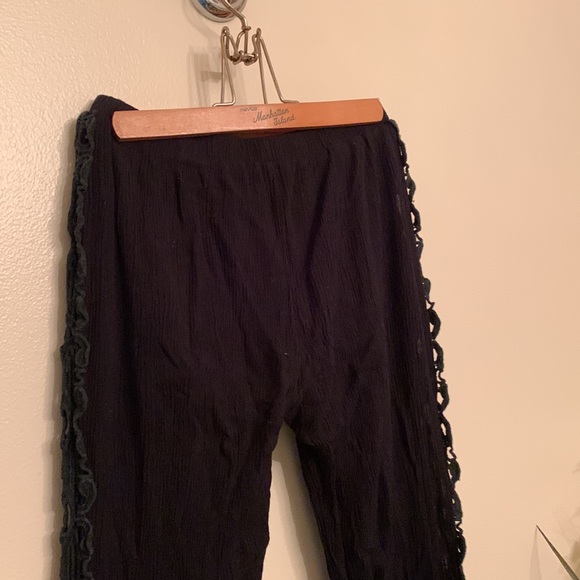 Nordstrom black bootcut lace legging pant - Picture 5 of 6